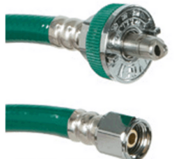 Oxygen Ohio (Matrx) Male Quick Connect X DISS Nut Single Hose (Belmed)