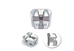 Easy Clip+ Self Ligating Active Brackets MBT .022