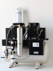 JDS Lubricated Compressor 2x1HP Dual Head (JDS)