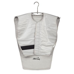 X Ray Lead Apron Adult Panoramic Poncho with Thyroid Collar Velcro Fastener (Dux)