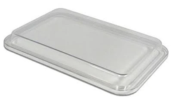 Tray Lid Cover Clear Plastic Size 