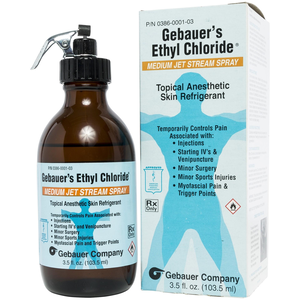 Ethyl Chloride Topical Anesthetic Medium Spray 3.5oz Bottle