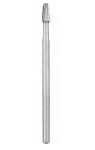 Carbide Bur FGOS Taper Round End X-Cut Fissure (100/Pk) (Sky Choice)