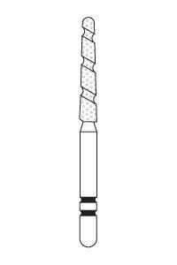 Two Striper Diamond Burs FG TS2000 5/pk (Premier)