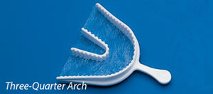 Triple Tray Disposable Impression Trays 