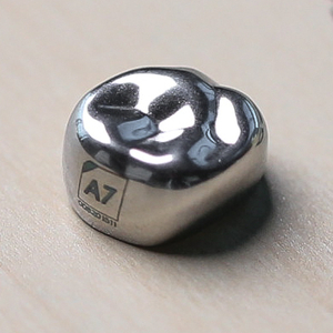 Crowns Stainless Steel 3S D-Upper Left 5pk (Acero)