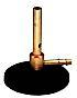 Bunsen Burner #5N Height 2-5/8