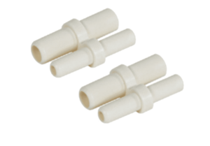 Belmed Double Connector fro Scavenging Circuit 2/Pkg