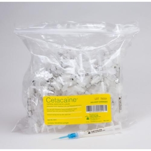 Cetacaine Topical Anesthetic Liquid Delivery Syringe 100/Pk (Cetylite)