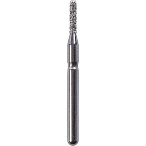 SimpliCut Single Use Diamond Burs Cylinder Rounded Shoulder, 25/Pkg (Kerr Rotary)