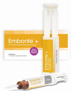Embonte+ ZOE Temporary Cement Dual Barrel Syringe (Pentron)