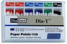 Paper Points .06 MM Tapered (Diadent)
