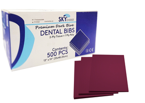 Bibs Disposable Patient 2ply 13