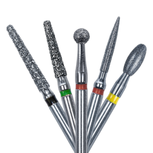 SimpliCut Single Use Diamond Burs Flame, 25/Pkg (Kerr Rotary)