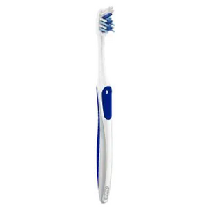 Toothbrush Adult CrossAction Compact Soft Blue 12/Pkg (Oral-B)