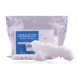 Endo Foam Sponge Triangle White 48/Pkg (Plasdent)