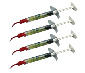 Porcelain Etch 9.5% Hydrofluoric Acid Refill, 1.2 ml Syringes 