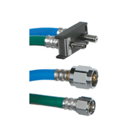 Oxygen/Nitrous Duplex Porter Male Q. Connect (Belmed)