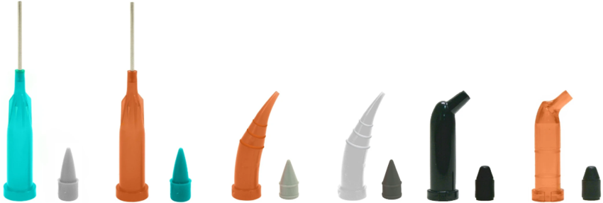 Prodose Needle Tubes & Plugs Brown, 20G (100/Pkg)