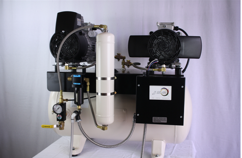 JDS Oil-Less Air Compressor 4HP Dual Head (JDS)
