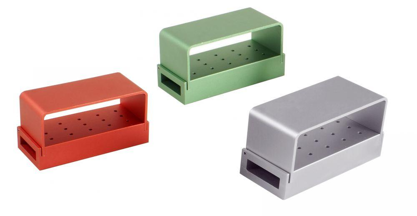 Aluminum Bur Block (pacdent)