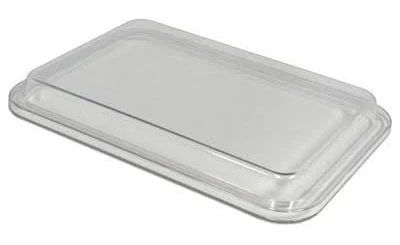 Tray Lid Cover Clear Plastic Size 