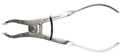 Rubber Dam Clamp Forceps IVORY (PDT)